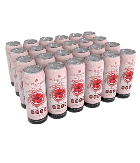 24 Pack Red Diamond Hibiscus Iced Tea