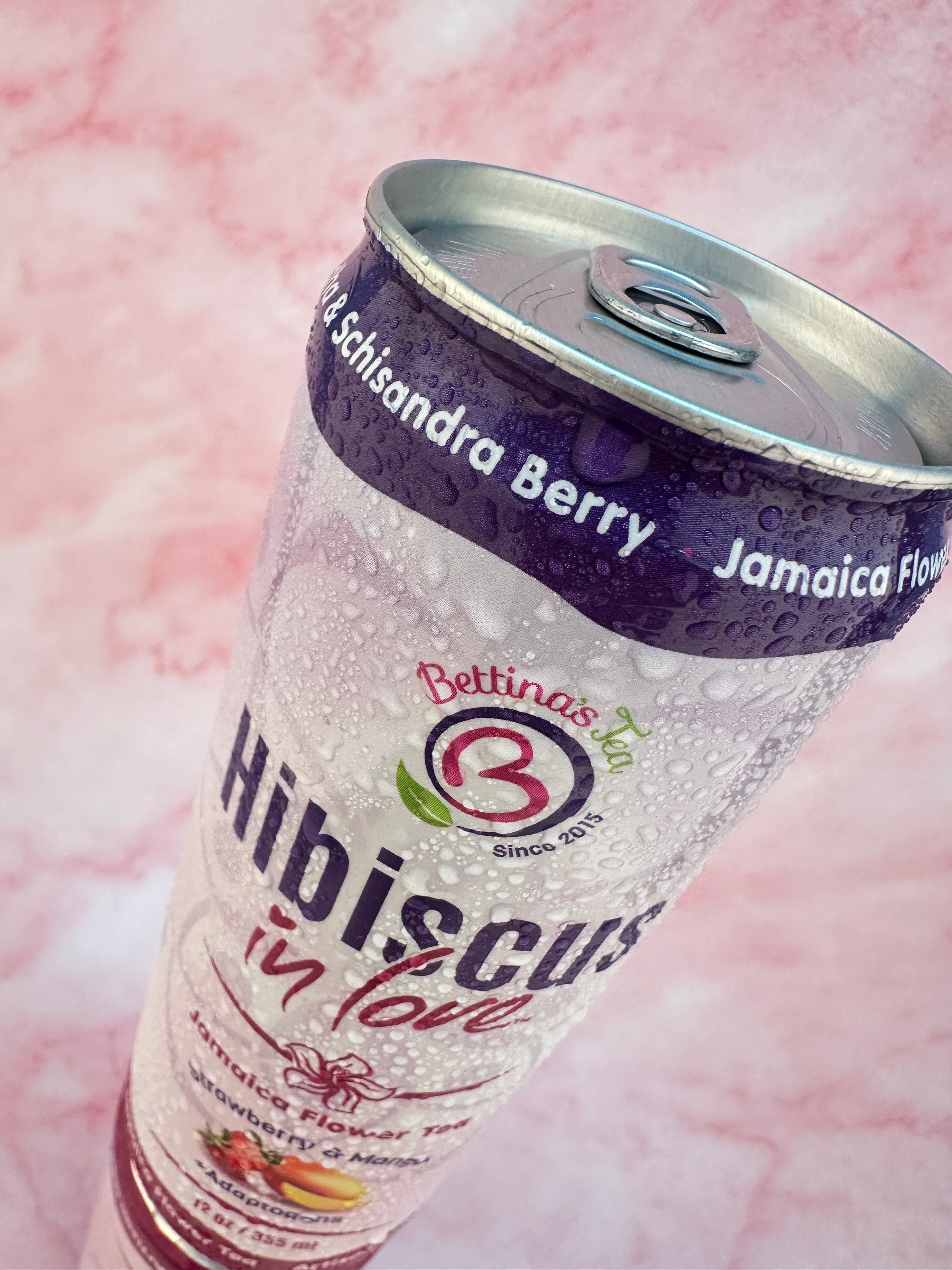 Hibiscus In Love Canned Iced Tea