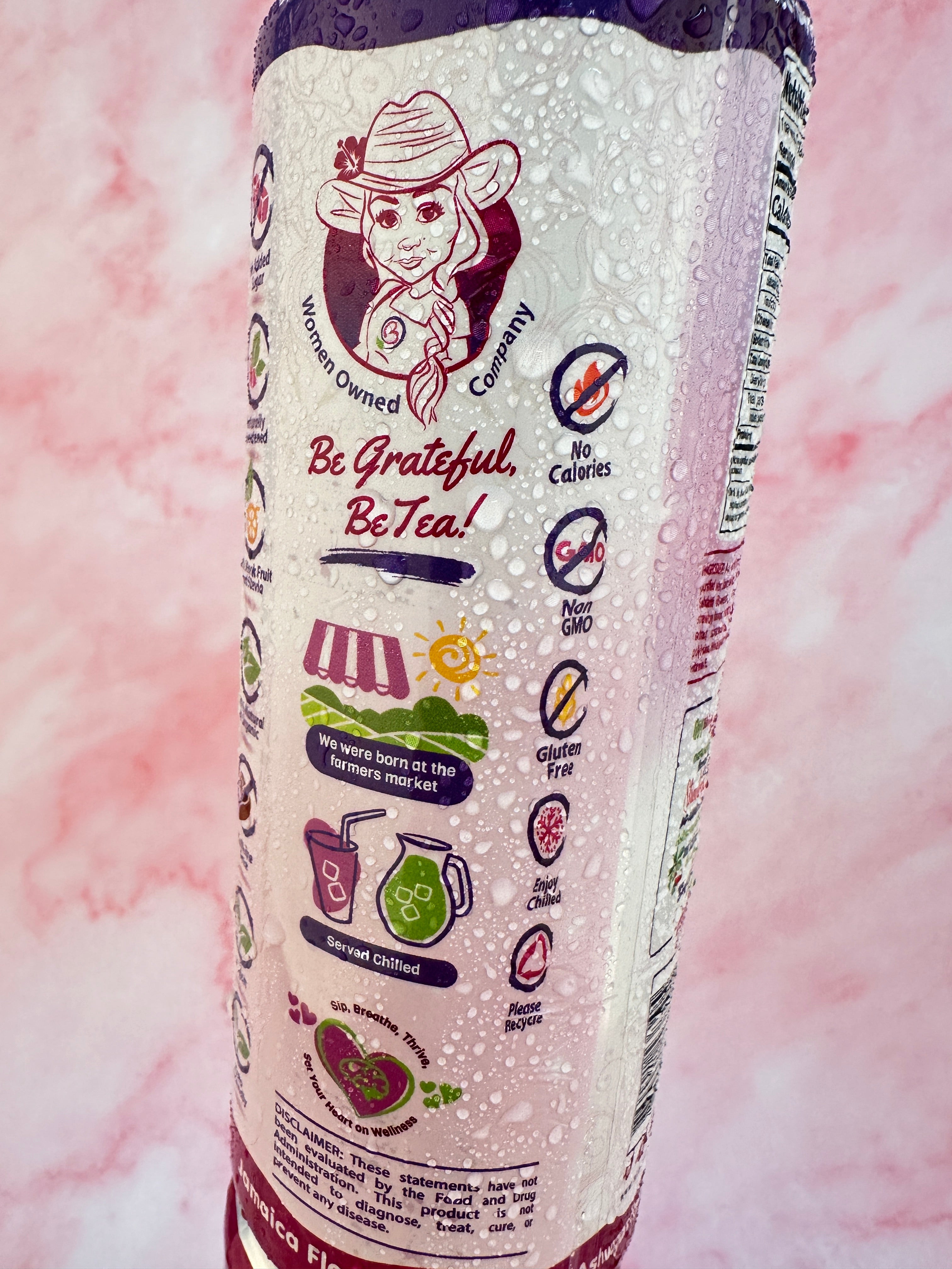 Hibiscus In Love Canned Iced Tea