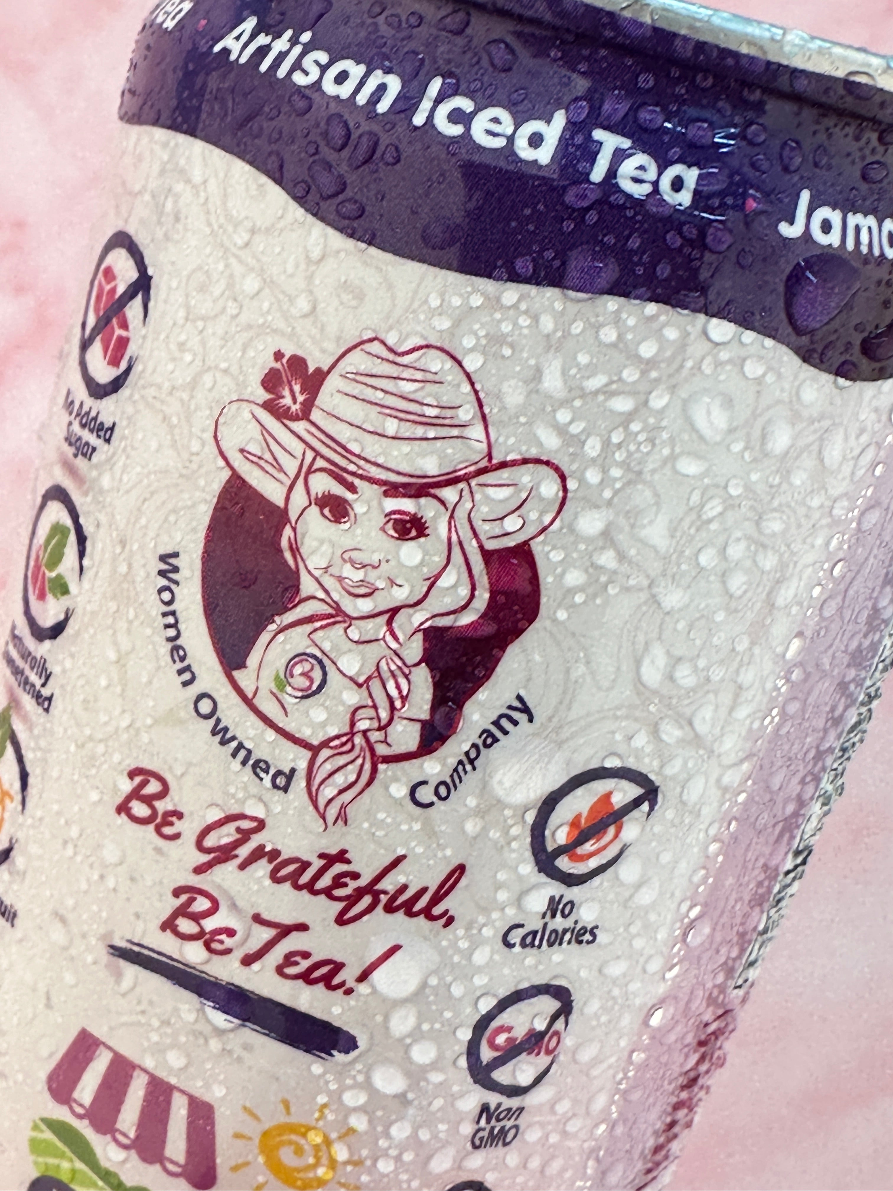 Hibiscus In Love Canned Iced Tea