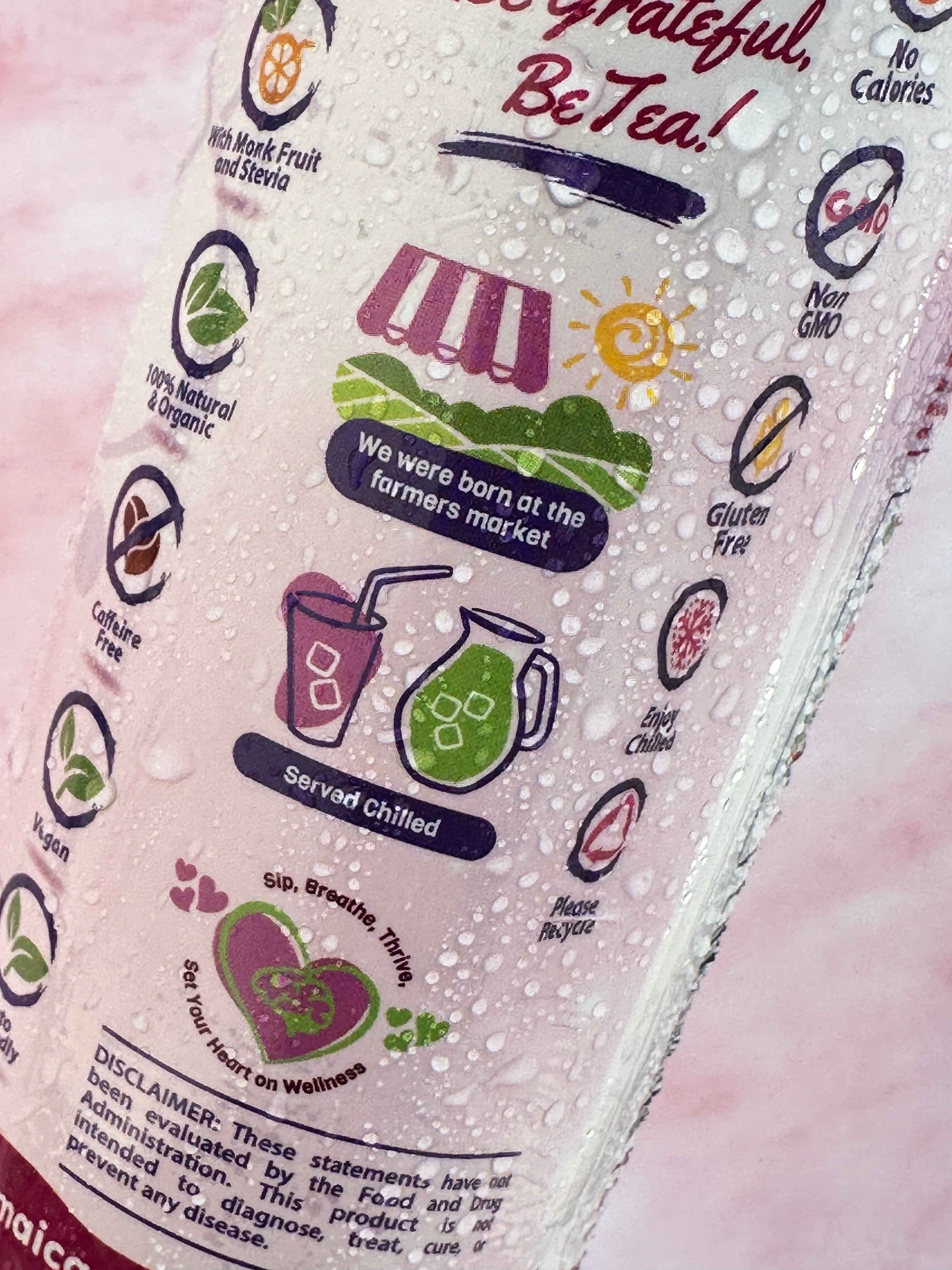 Hibiscus In Love Canned Iced Tea