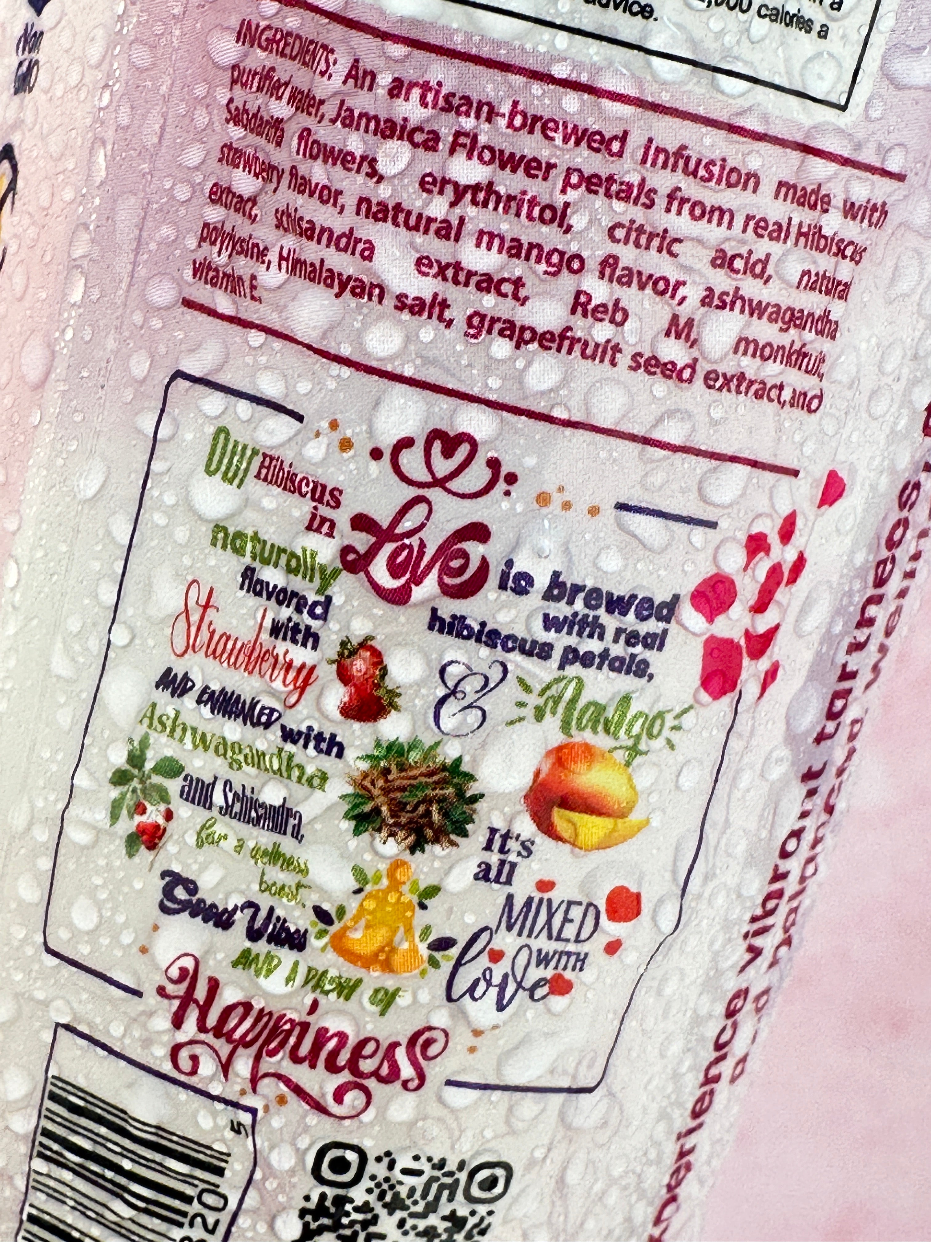 Hibiscus In Love Canned Iced Tea