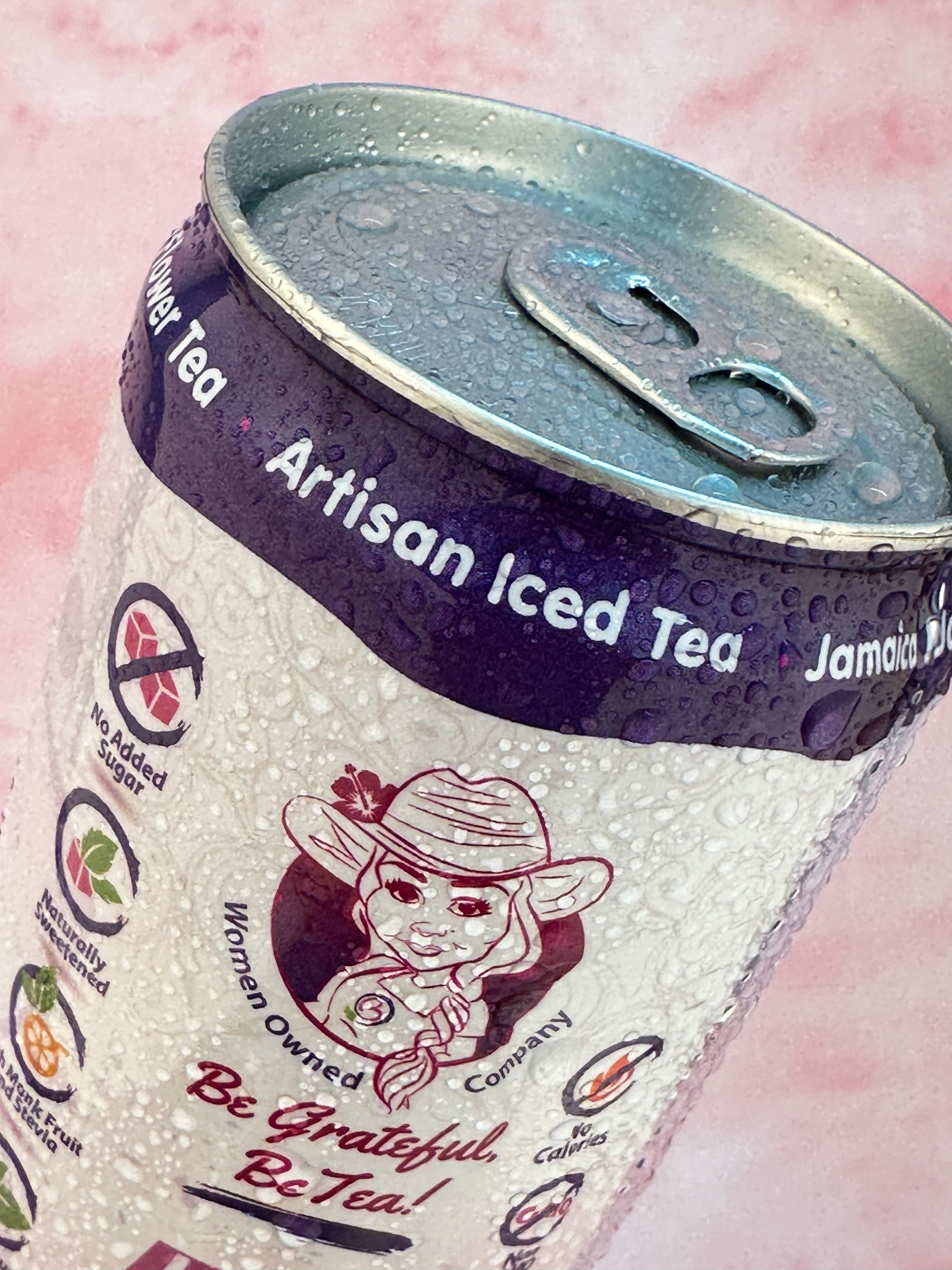 Hibiscus In Love Canned Iced Tea