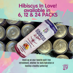 Hibiscus In Love Canned Iced Tea