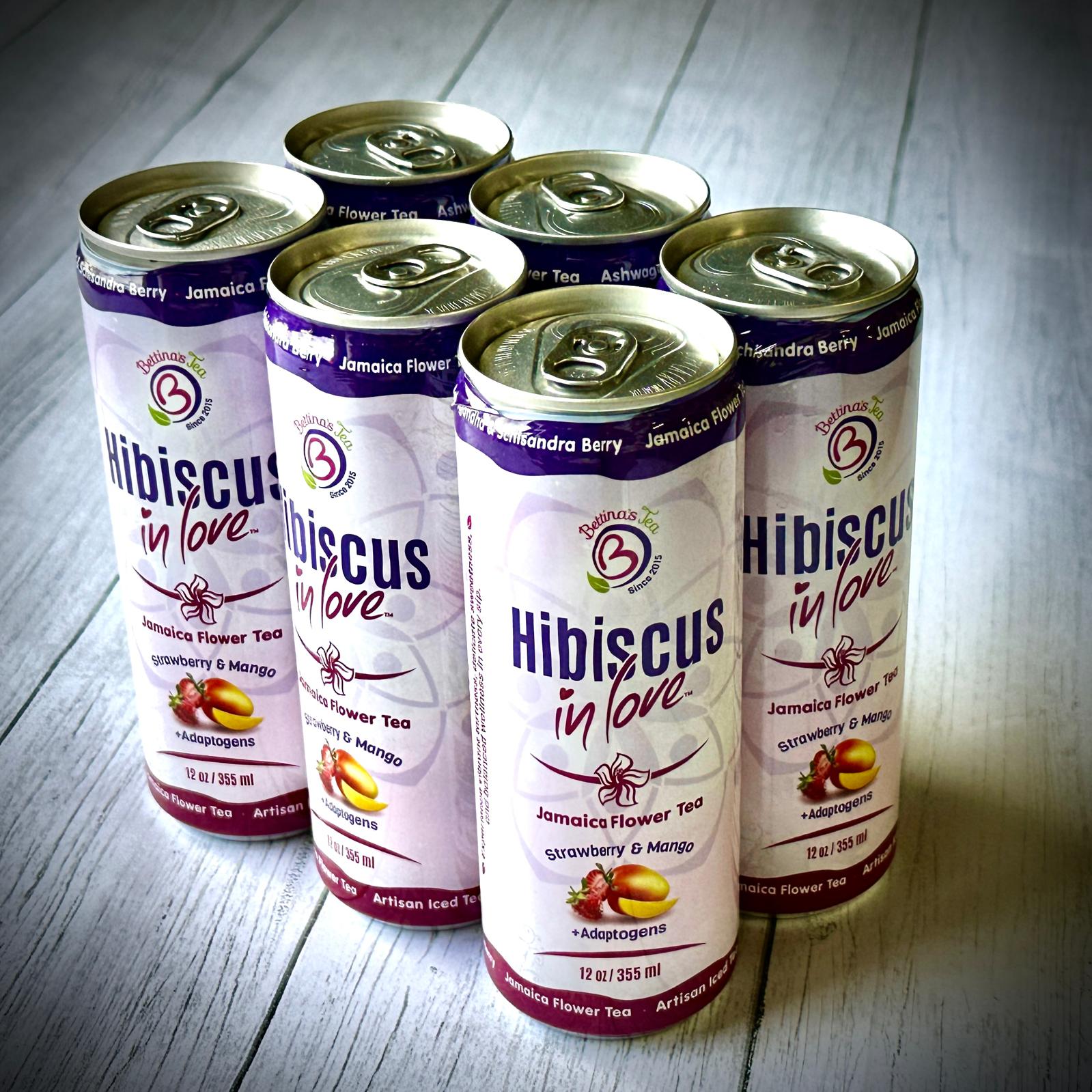 Hibiscus In Love Canned Iced Tea