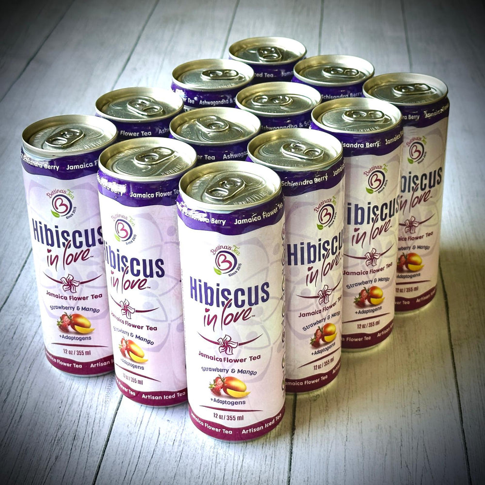 Hibiscus In Love Canned Iced Tea